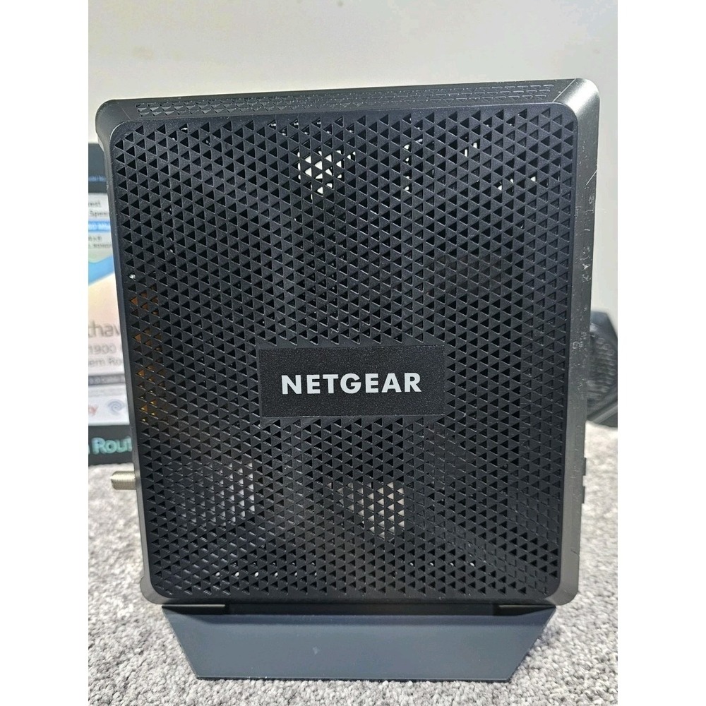 Netgear Nighthawk AC1900 Cable Modem Router Black C7000 WiFi DOCSIS 3.0 ,Tested - Picture 9 of 13